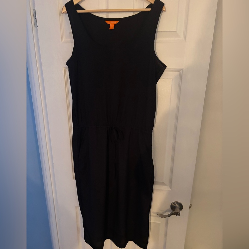 Joe Fresh Classic Black Midi Dress